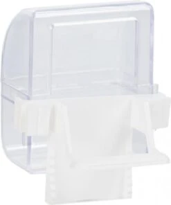 Duvo+ Eetbakje Kooi Kanarie Wit 8×4,5×6,5cm