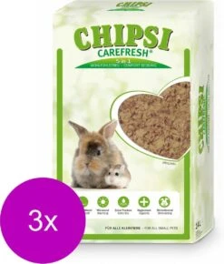 Chipsi Care Fresh Natural – Bodembedekking – 3 X 14 L