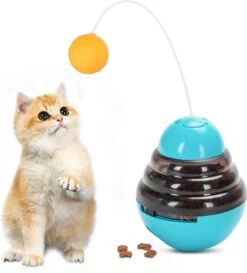 Nobleza Interactief Kattenspeelgoed – Snackbal Voor Katten – Voedselbal Voor Katten