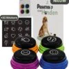 MoreCore® Praatknop Hond – Honden Speelgoed – Dogbuttons – Honden Training – 32 Unieke Stickers – Laat Uw Hond Spreken -Huisdierbenodigdheden Winkel 1108x1200 1