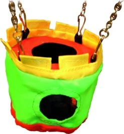 Knaagdierhuisje Nylon Chateau – Dia 10 X 24,5 Cm – Groen – 10 X 10 X 24.5 Cm