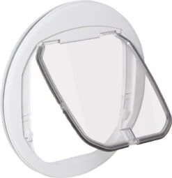 PawHut Kattenluik Met 4-voudig Vergrendelingssysteem D06-108V01