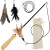 Kattenhanger, Kattenspeelgoed, Verwisselbar Hanger, Reserve Riem, Ergonomische Houten Handgreep, Duurzaam Speelgoed Voor Katten, Stabiel -Huisdierbenodigdheden Winkel 1186x1200 1