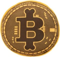 FuzzYard Pluche Speelgoed – Bite Coin – Honden Speelgoed