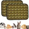 Luxe Bodembedekking Voor Knaagdieren – 60 X 45 Cm – Strooiselmat – Antislip – 4 Laags – Tijgerprint – Duo Pack – Wasbare Bodembedekking -Huisdierbenodigdheden Winkel 1200x1151 1