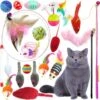 PietyPet Kitty Kattenspeelgoed, Kattenspeelgoed Voor Katten, 18 Stuks -Huisdierbenodigdheden Winkel 1200x1196 1