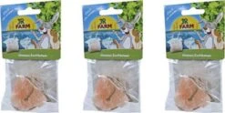 JR Farm – Knaagdierensnack – Himalay Zoutliksteen 80gram – Per 3 Zakjes