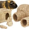 Relaxdays Konijnen Speelgoed – Set Van 5 – Knaagdier Speeltjes – Kooiaccessoires – Cavia -Huisdierbenodigdheden Winkel 1200x714
