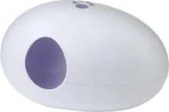 SinDesign Poopoopeedo Kattenbak – Wit – Ovaal