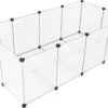 Modulaire Kooi Voor Knaagdier, Cavia, Dwerg Konijn – Transparante Ren – Ren Voor Kleine Huisdieren -Huisdierbenodigdheden Winkel 1200x841