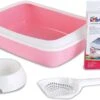 Savic Kattenbakset Iriz 42 X 31 Cm Roze 15-delig -Huisdierbenodigdheden Winkel 1200x845