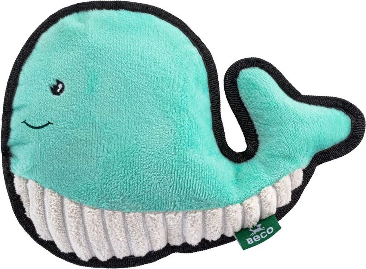 Beco Pluche Walvis – Hondenknuffel Met Pieper – Geschikt Voor Middelgrote Honden – Medium 3 Beco Pluche Walvis – Hondenknuffel Met Pieper – Geschikt Voor Middelgrote Honden – Medium