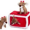Zippy Paws – Intelligentie Spel – Speelgoed Hond – Honden – Puzzel – Kerst – Kerstmis – Kerstfeest – Rendier -Huisdierbenodigdheden Winkel 1200x996