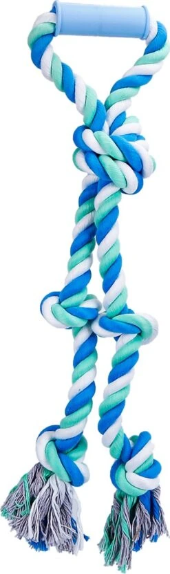 Nobleza Speeltouw – Hondenspeelgoed – Trektouw – Voor Grote Honden – 70 Cm – Handvat