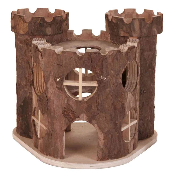 Trixie Natural Living Speelburcht Matti – Kooi Accessoire – 17x15x12 Cm 3 Trixie Natural Living Speelburcht Matti – Kooi Accessoire – 17x15x12 Cm