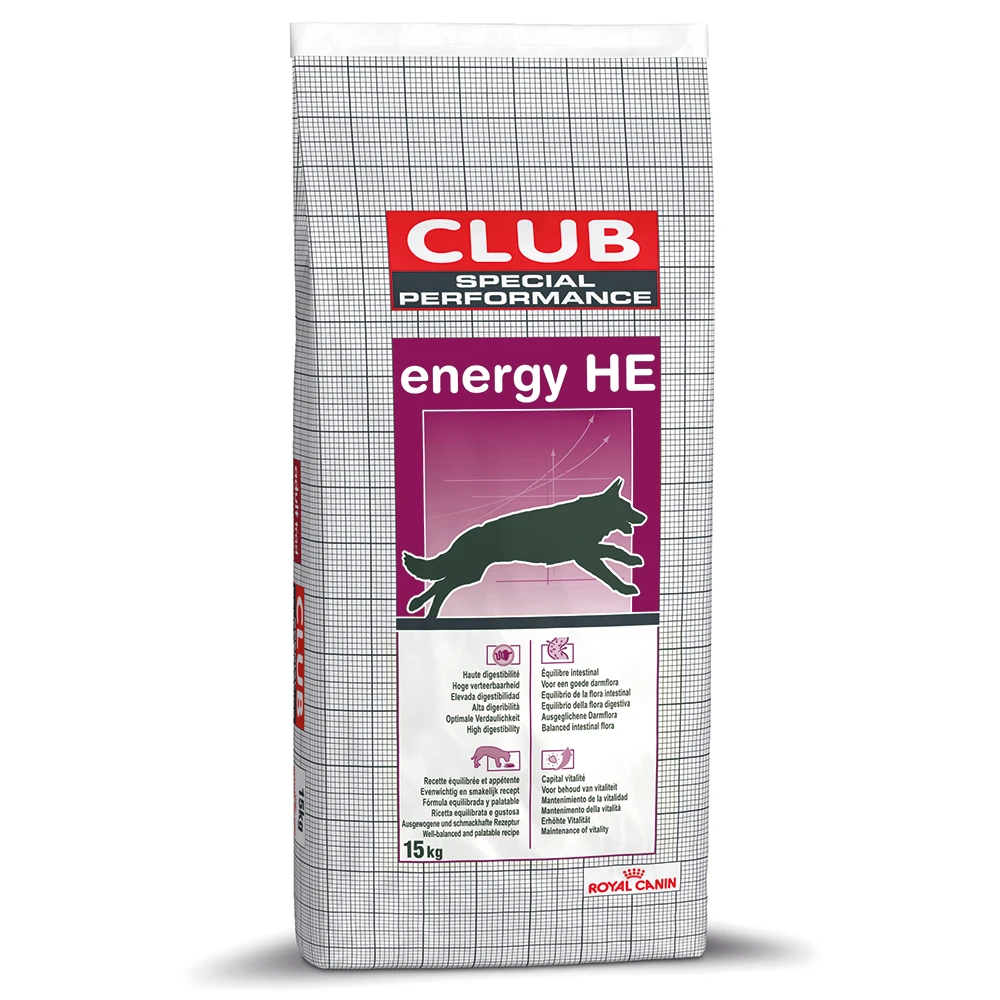20kg Special Club Pro Energy HE Royal Canin Club Selection Hondenvoer