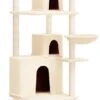La Dolce Vita – Kattenmeubel Met Sisal Krabpalen 175 Cm Crèmekleurig -Huisdierbenodigdheden Winkel 611x1200