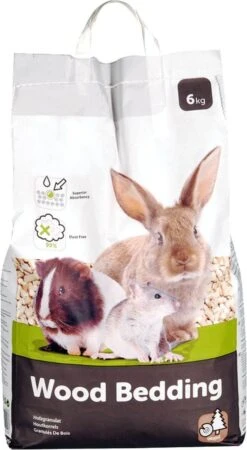 Flamingo – Knaagdieren Bodembedekking Houtkorrels – 6 Kg