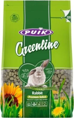6x Puik Greenline Konijn Premium Select 1,5 Kg