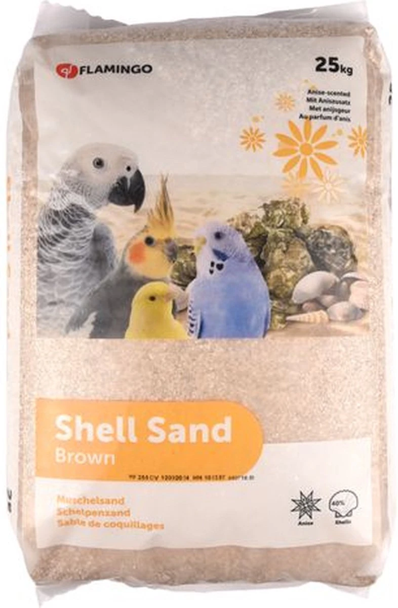 Flamingo Schelpenzand Bruin Krusta – 25 Kg 3 Flamingo Schelpenzand Bruin Krusta – 25 Kg