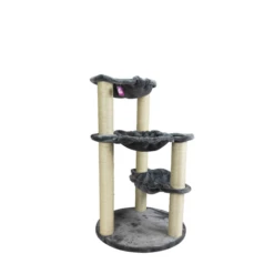 Adori Krabpaal Xl Duke – Krabpalen – 80x80x127 Cm Grijs Wit