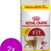 Royal Canin Fit 32 – Kattenvoer – 2 X 10+2 Kg Bonusbag -Huisdierbenodigdheden Winkel 875x1200