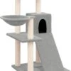 La Dolce Vita – Kattenmeubel Met Sisal Krabpalen 82 Cm Lichtgrijs 2 La Dolce Vita – Kattenmeubel Met Sisal Krabpalen 82 Cm Lichtgrijs -Huisdierbenodigdheden Winkel 973x1200